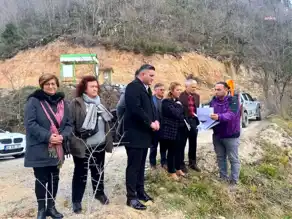 CHP, Giresun'daki Maden Ocağını İnceledi