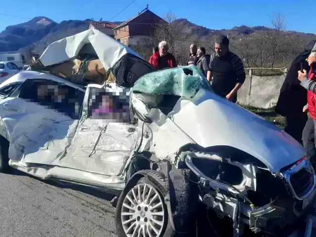 Giresun'da 3 Ölü, 1 Yaralı Trafik Kazası