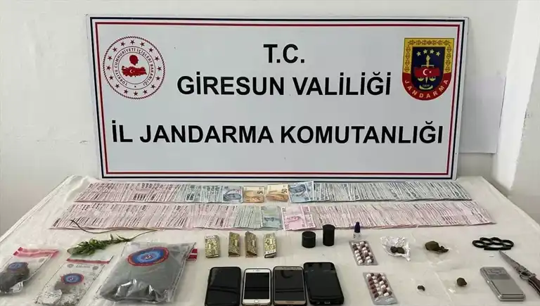 Giresun'da Uyuşturucu Operasyonu: Tutuklama Var